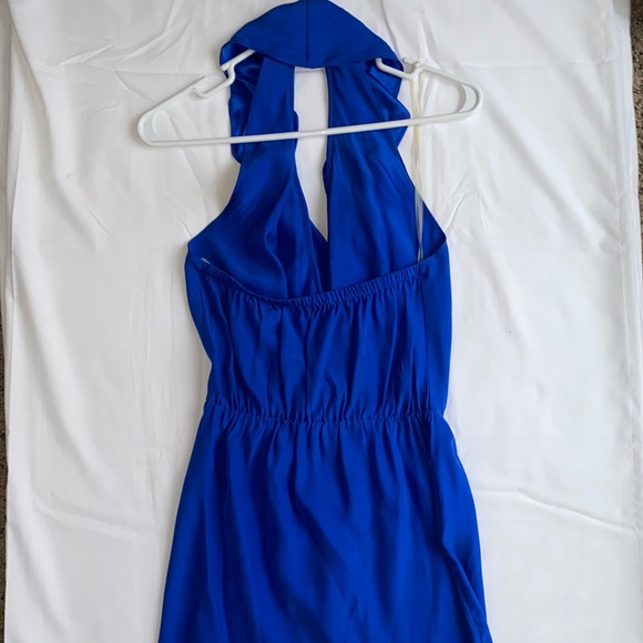 ‼️SOLD NWOT Amanda Uprichard Silk Halter Cocktail Dress - Picture 5 of 7